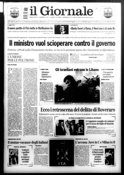 Il giornale : quotidiano del mattino